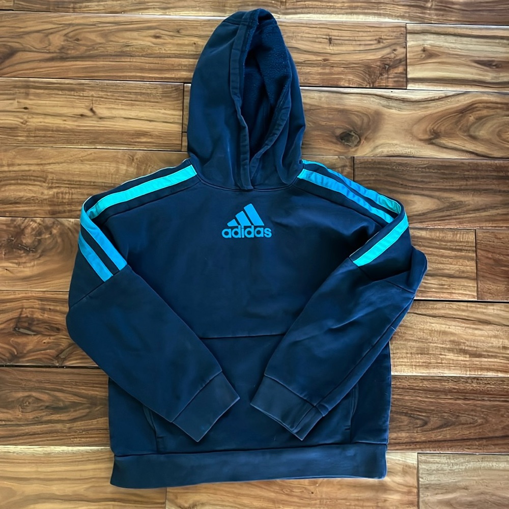 Boys Adidas Hoodie LG (14/16)